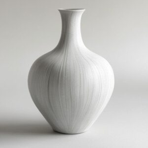 Белый лук ваза